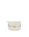 Furla Sfera S Shoulder Bag In Cream Color Leather In White