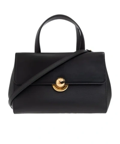 Furla Sfera Shoulder Bag In Black