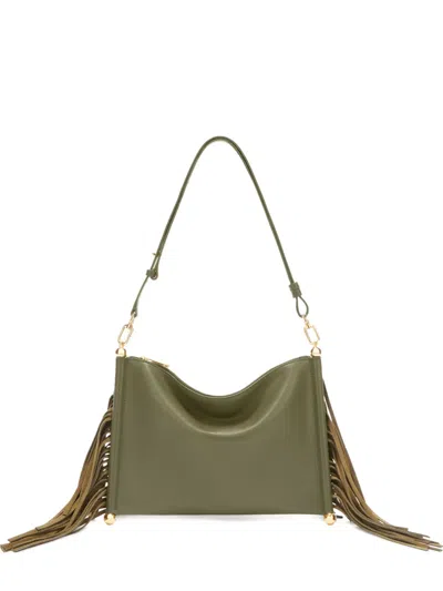 Furla Sfera Shoulder Bag In Green
