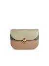Furla Small Crossbody Bag In Multicolored Leather