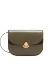 Furla Small  Green Leather Crossbody Bag
