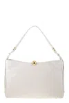 Furla Elegant Large Shoulder Handbag In Grey