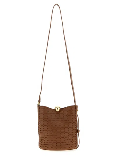 FURLA FURLA SFERA SOFT CROSSBODY BAGS BROWN