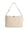 Furla Sfera Soft Medium Crossbody Bag In Cream Leather In Pattern