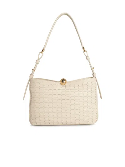 Furla 'sfera Soft' Medium Crossbody Bag In Cream Lear