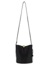 Furla Sfera Soft Mini Bucket Bag In Black