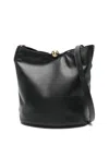 Furla Sfera Soft S Bucket Bag In Black