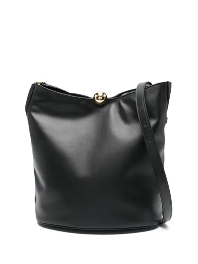 Furla Sfera Soft S Bucket Bag In Black
