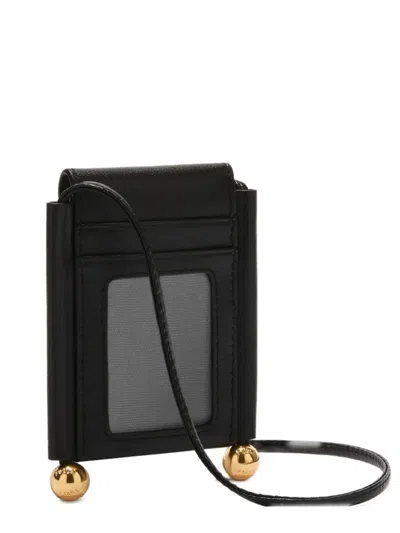 Furla Sfera Strap Card Case In Black