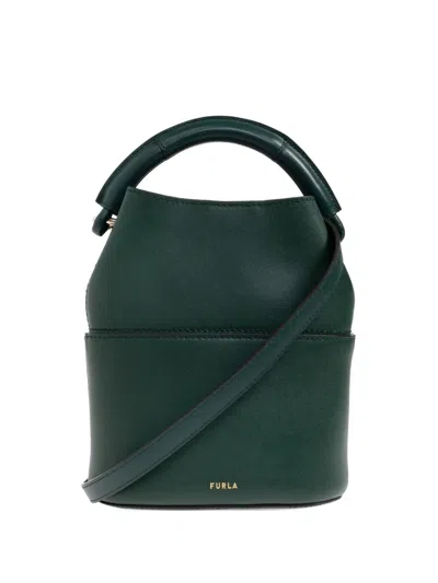 Furla Sfera Tote Bag In Green