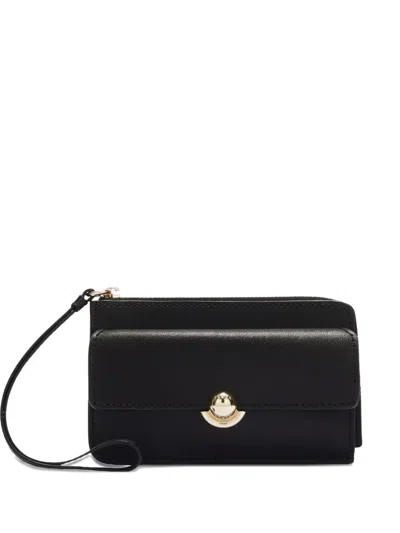 Furla Sfera Zip Card Case In Black
