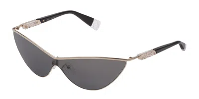 Furla Sfu311 594x Men's Sunglasses Gold Size 99 In Gray