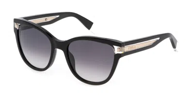 Furla Sfu593v 0700 Women's Sunglasses Black Size 54