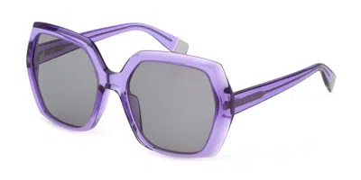 Furla Sfu620v 0c52 Women's Sunglasses Purple Size 56