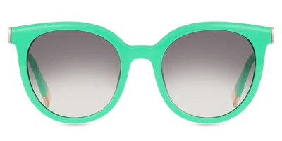 Furla Sfu625 092x Women's Sunglasses Green Size 52
