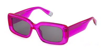 Furla Sfu630v 03gb Women's Sunglasses Pink Size 53 In Purple