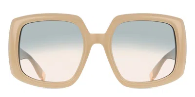 Furla Sfu709 06k6 Occhiali Da Sole Marroni Per Uomo In Gold