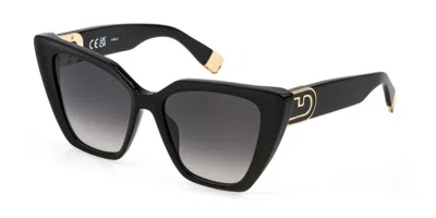 Furla Sfu879 0700 Occhiali Da Sole Neri Per Donna In Black