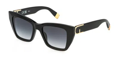 Furla Sfu882 0700 Occhiali Da Sole Neri Per Donna In Black