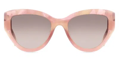 Furla Sfu886 01ke Women's Sunglasses Pink Size 54 In Brown
