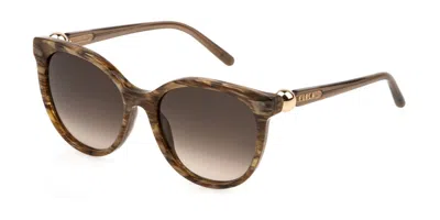 Furla Sfu887 06yh Occhiali Da Sole Marroni Per Uomo In Brown