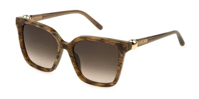 Furla Sfu888 06yh Occhiali Da Sole Marroni Per Uomo In Brown