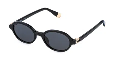 Furla Sfu972 0700 Men's Sunglasses Black Size 51