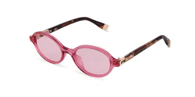 Furla Sfu972 0w11 Men's Sunglasses Pink Size 51 In Multi