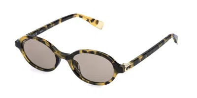 Furla Sfu972 0wt8 Men's Sunglasses Tortoiseshell Size 51 In Brown