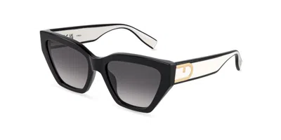 Furla Sfu975 0700 Men's Sunglasses Black Size 56 In Multi