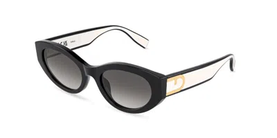 Furla Sfu976 0700 Men's Sunglasses Black Size 54 In Multi