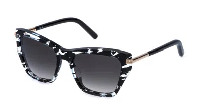 Furla Sfu983 01en Occhiali Da Sole Bianchi Per Donna In Black