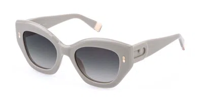 Furla Sfu985 0aec Occhiali Da Sole Grigi Per Donna In Gray