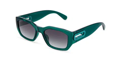 Furla Sfub07 0j80 Men's Sunglasses Green Size 54