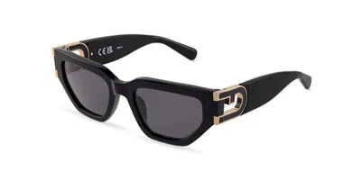 Furla Sfub09 0700 Men's Sunglasses Black Size 53