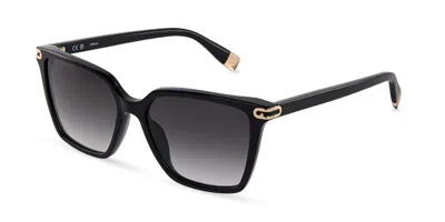 Furla Sfub13 0700 Occhiali Da Sole Neri Per Uomo In Multi