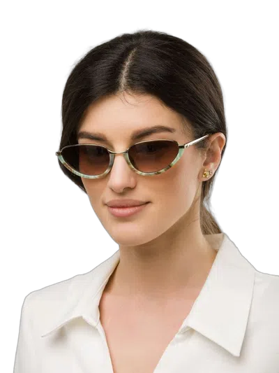 Furla Sfub16 Gradient Brown Lens Sunglasses In Multi