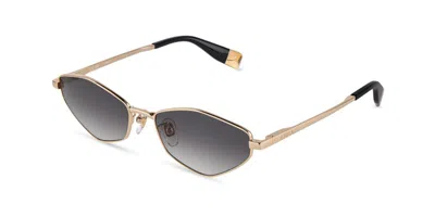 Furla Sfub17 0300 Men's Sunglasses Gold Size 57 In Multi