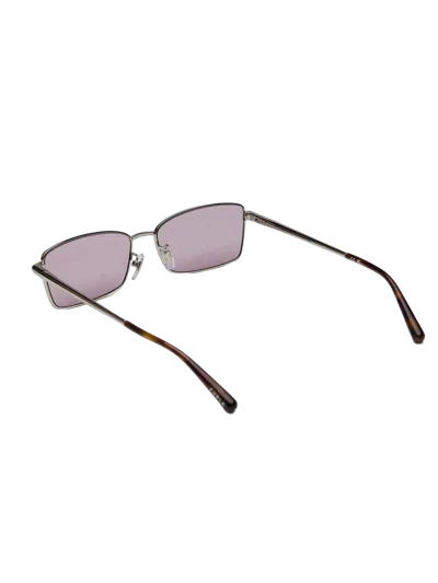 Furla Sfub18 Metal Rectangle Sunglasses In Transparent
