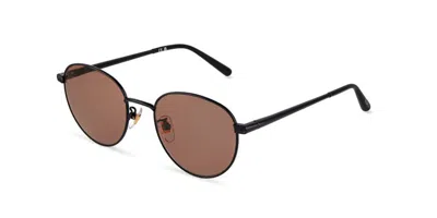 Furla Sfub19 0530 Men's Sunglasses Black Size 52 In Brown