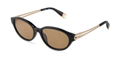 Furla Sfub31 700y Men's Sunglasses Black Size 55 In Multi
