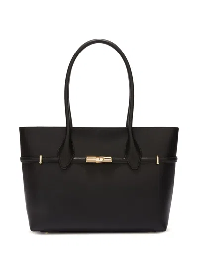Furla Shopping Bag Goccia L Black Leather