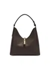 Furla Shopping Bag Goccia M Choco In Pelle In Brown