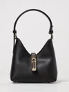 Furla Borsa Iride Mini Hobo Nera In Black