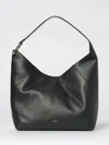 Furla Nero Pelle Women Shoulder Bag In Black