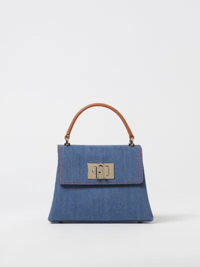 Furla Shoulder Bag  Woman In Blue