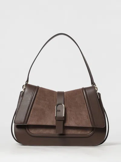 Furla Shoulder Bag  Woman Color Coffee In Brown