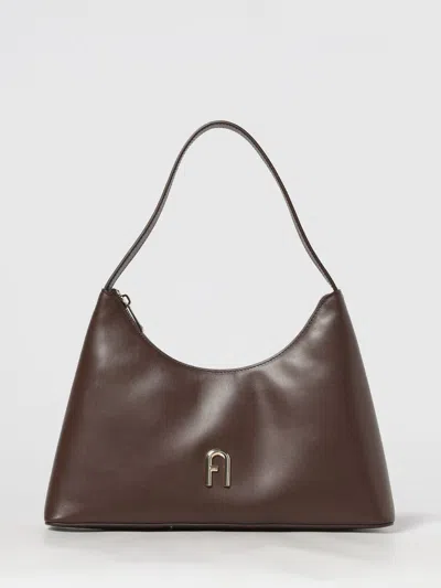 Furla Shoulder Bag  Woman Color Coffee In Brown