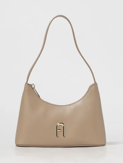 Furla Shoulder Bag  Woman Color Dove Grey In Brown