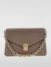 Furla Adjustable Chain Strap Shoulder Bag With Gold-tone Hardware